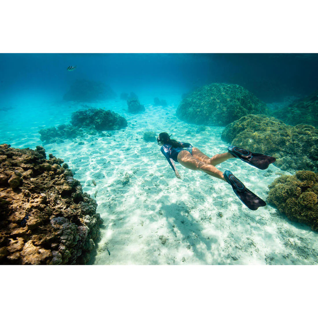 ALETAS CORTAS SNORKEL ADULTO FF 100 - Image 9