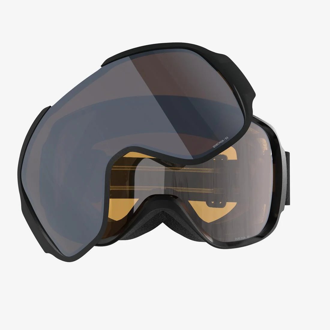 ANTIPARRAS SKI Y SNOWBOARD CUALQUIER CLIMA NIÑOS Y ADULTO G 500 I GRIS - Image 2