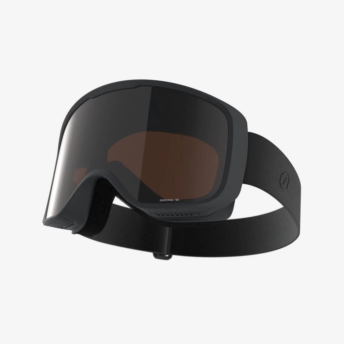 GAFAS DE ESQUÍ Y DE SNOWBOARD BUEN TIEMPO NIÑOS Y ADULTO - G 100 S3 - NEGRO