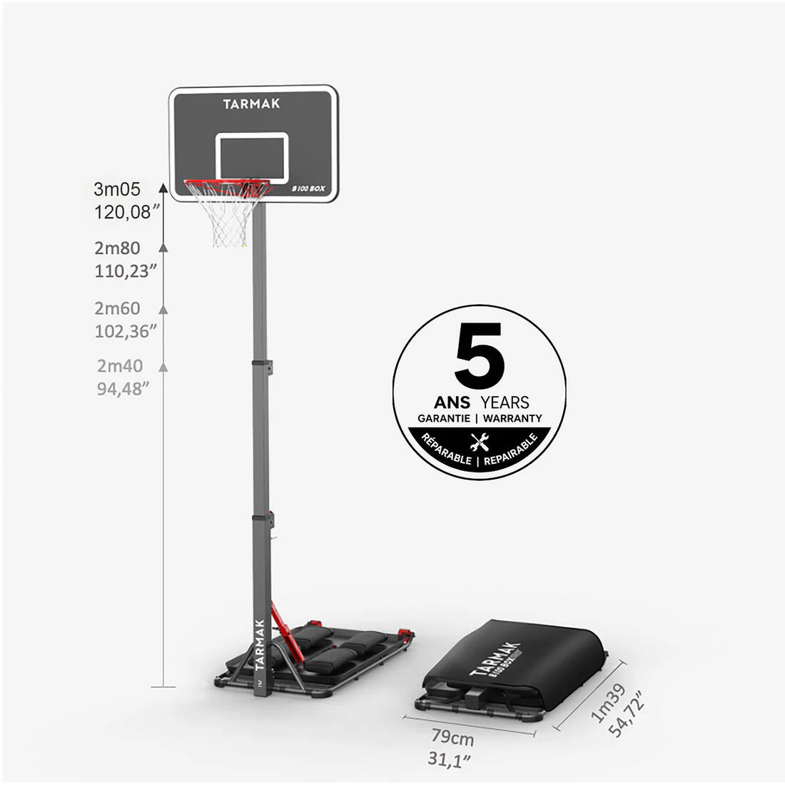 Aro de básquetbol B100 easy box - Image 2