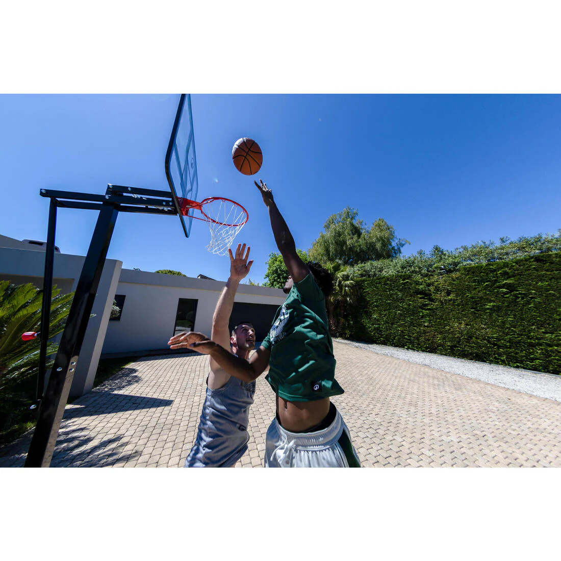 ARO DE BÁSQUETBOL TABLERO DE PLEXIGLÁS CON EXTENSIÓN 3,05 M B700 PRO - Image 10