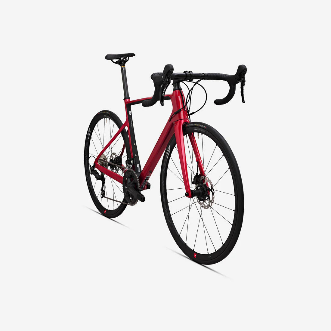 Bicicleta Rutera EDR CF Rojo Shimano 105 12 Velocidades - Image 2