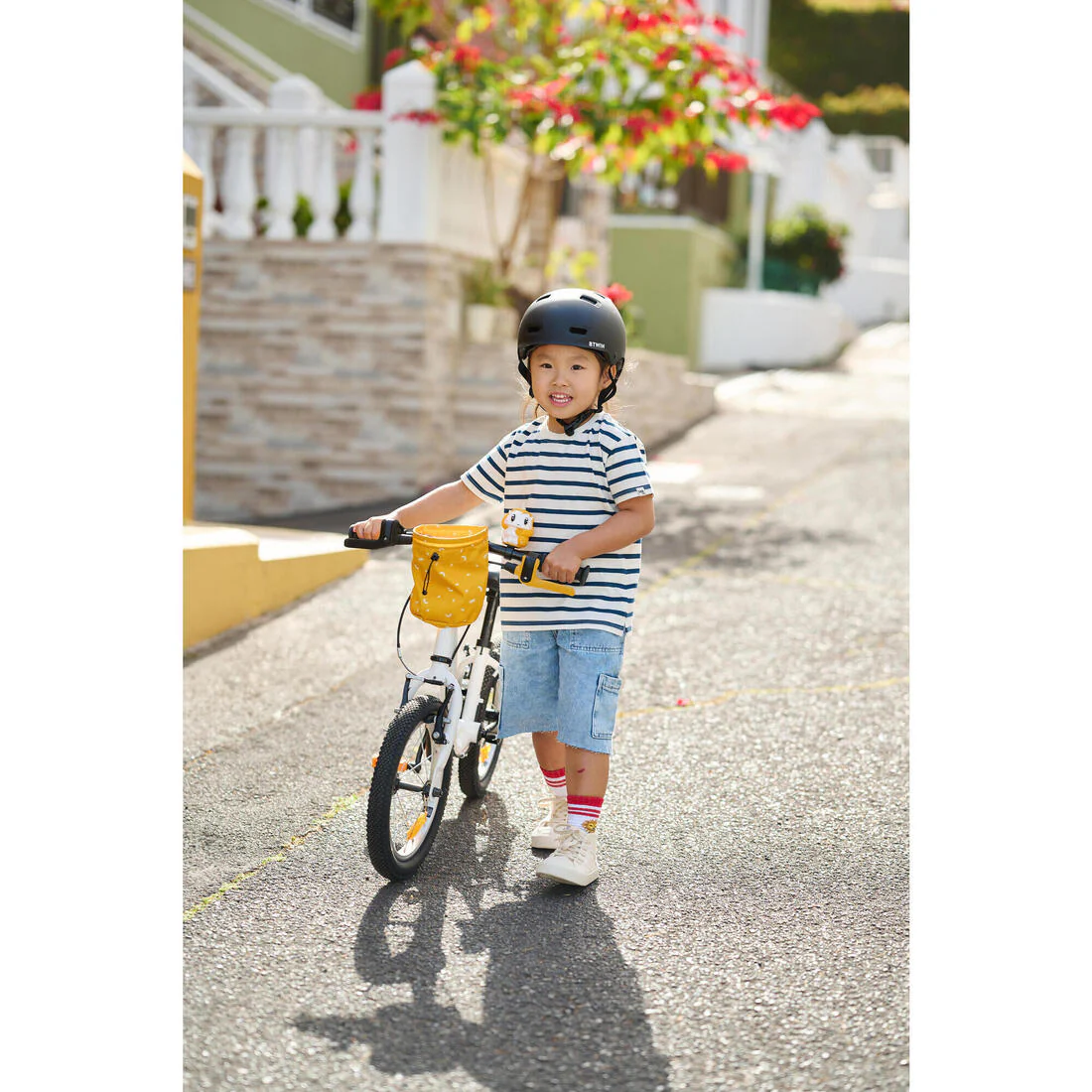 Bicicleta Niños Blanco 14" 3-5 Años - Image 7