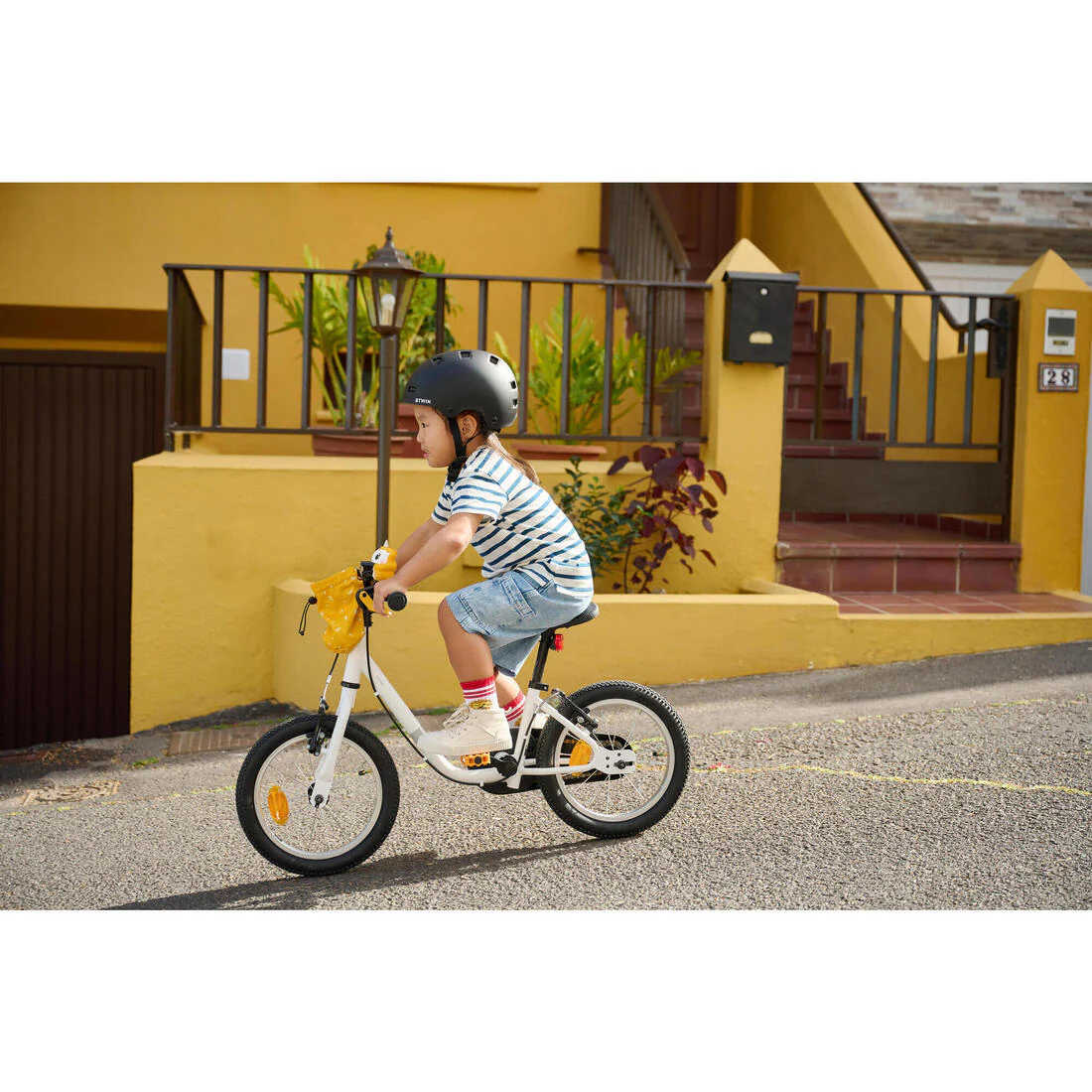 Bicicleta Niños Blanco 14" 3-5 Años - Image 8