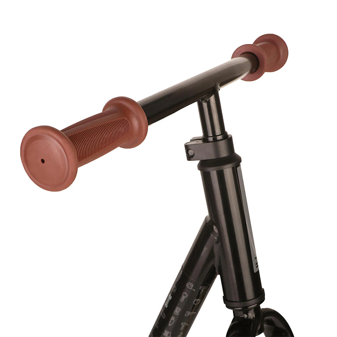 BICICLETA RUNRIDE 500 NIÑOS NEGRO SIN PEDALES 10" - Image 3
