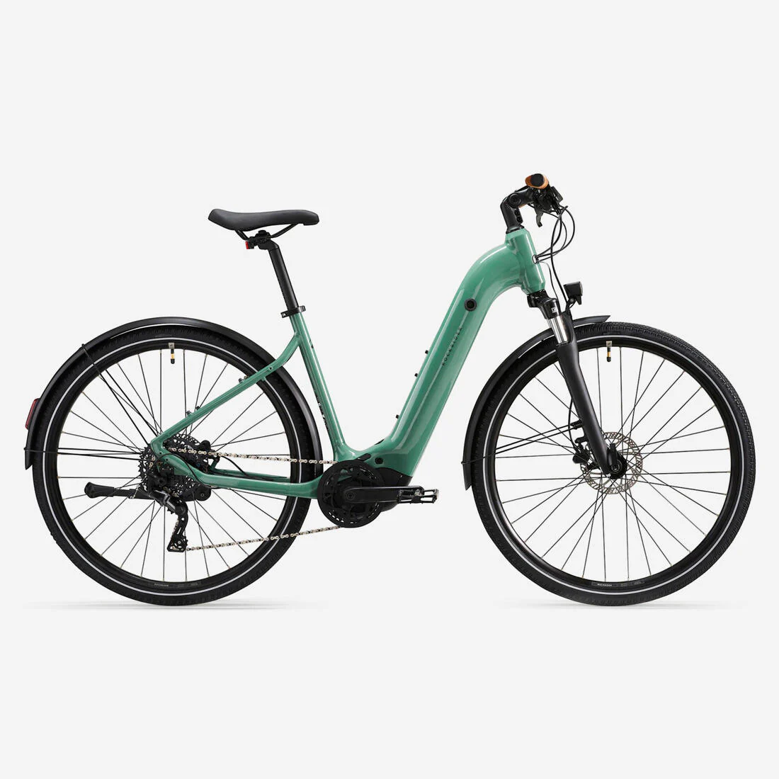 BICICLETA TODOTERRENO E-ACTV 500 ELÉCTRICA MOTOR CENTRAL CUADRO BAJO