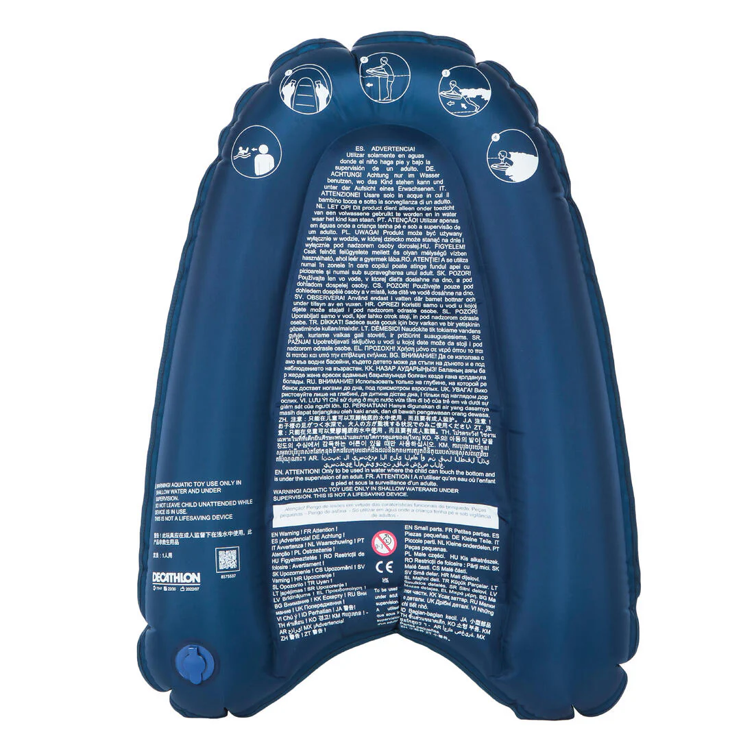 Bodyboard Niños Descubrimiento Hinchable 4-8 Años (15-25 kg) - Image 10