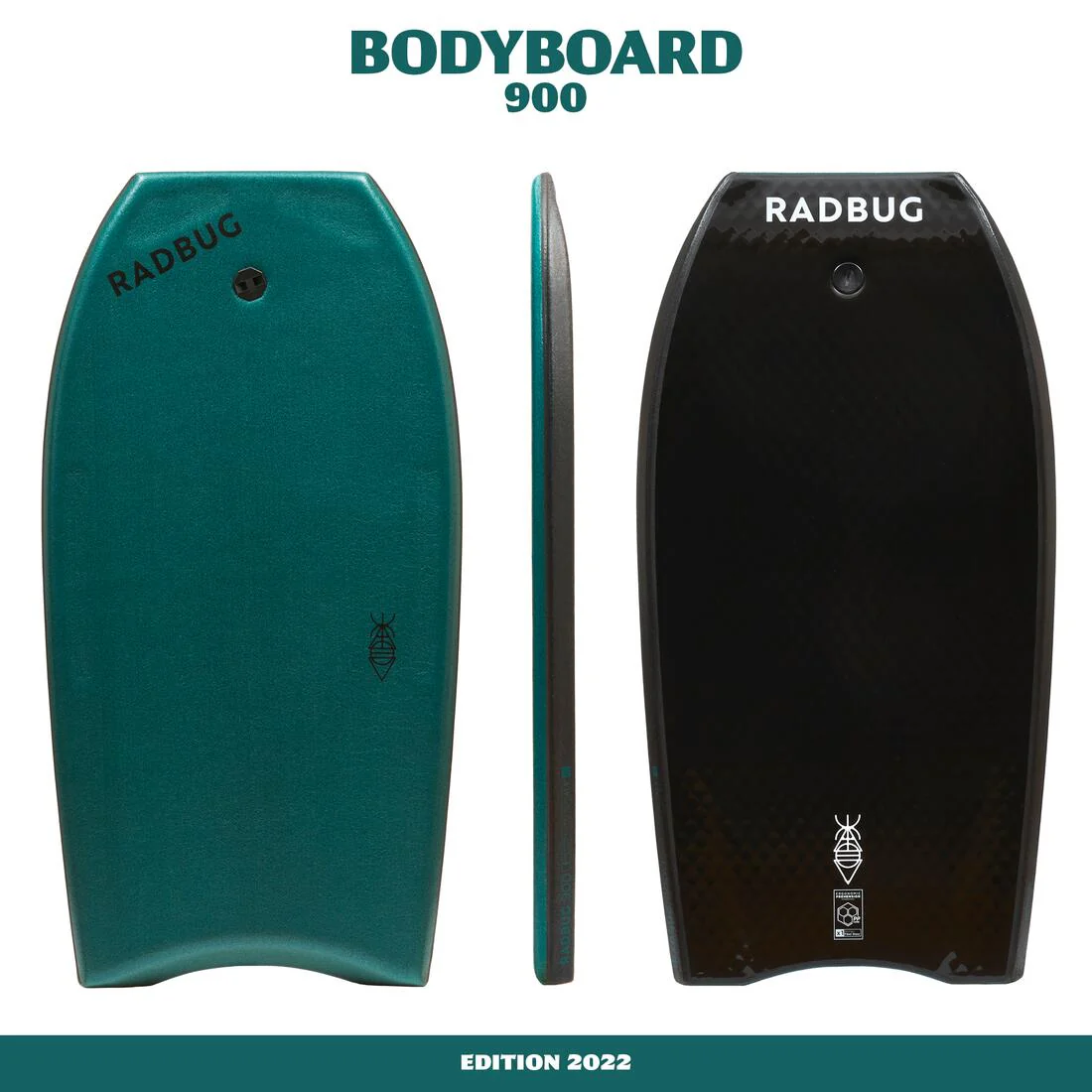 TABLA BODYBOARD 900 VERDE - Image 7