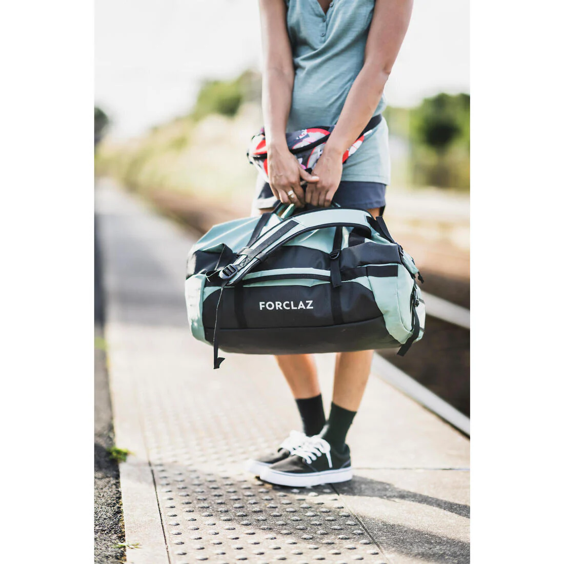 BOLSO DE TRANSPORTE DE SENDERISMO 30L A 40L DUFFEL 500 EXTEND - Image 23