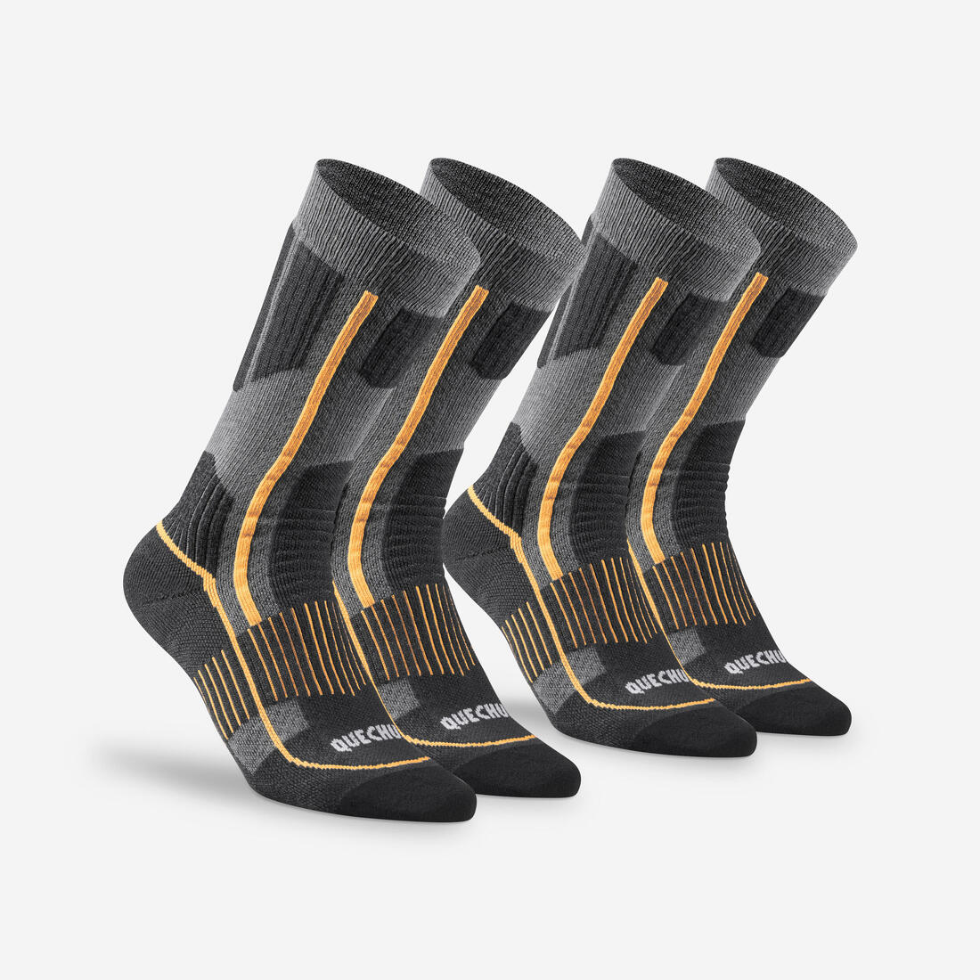 CALCETINES CÁLIDOS DE SENDERISMO SH500 MOUNTAIN MID X2 - Image 2
