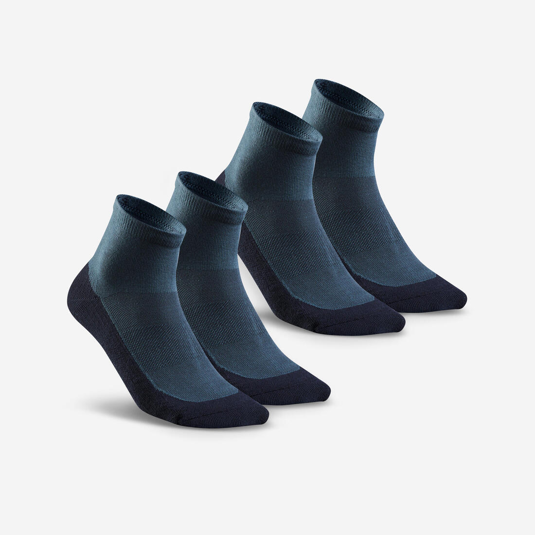 CALCETINES MID DE SENDERISMO ADULTOS HIKE 50 X2