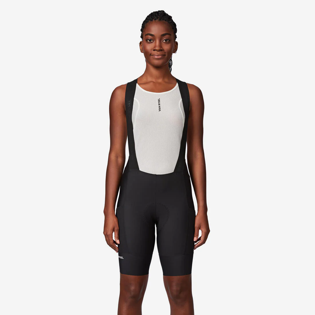 CALZAS CICLISMO RUTA MUJER ENDURANCE NEGRO