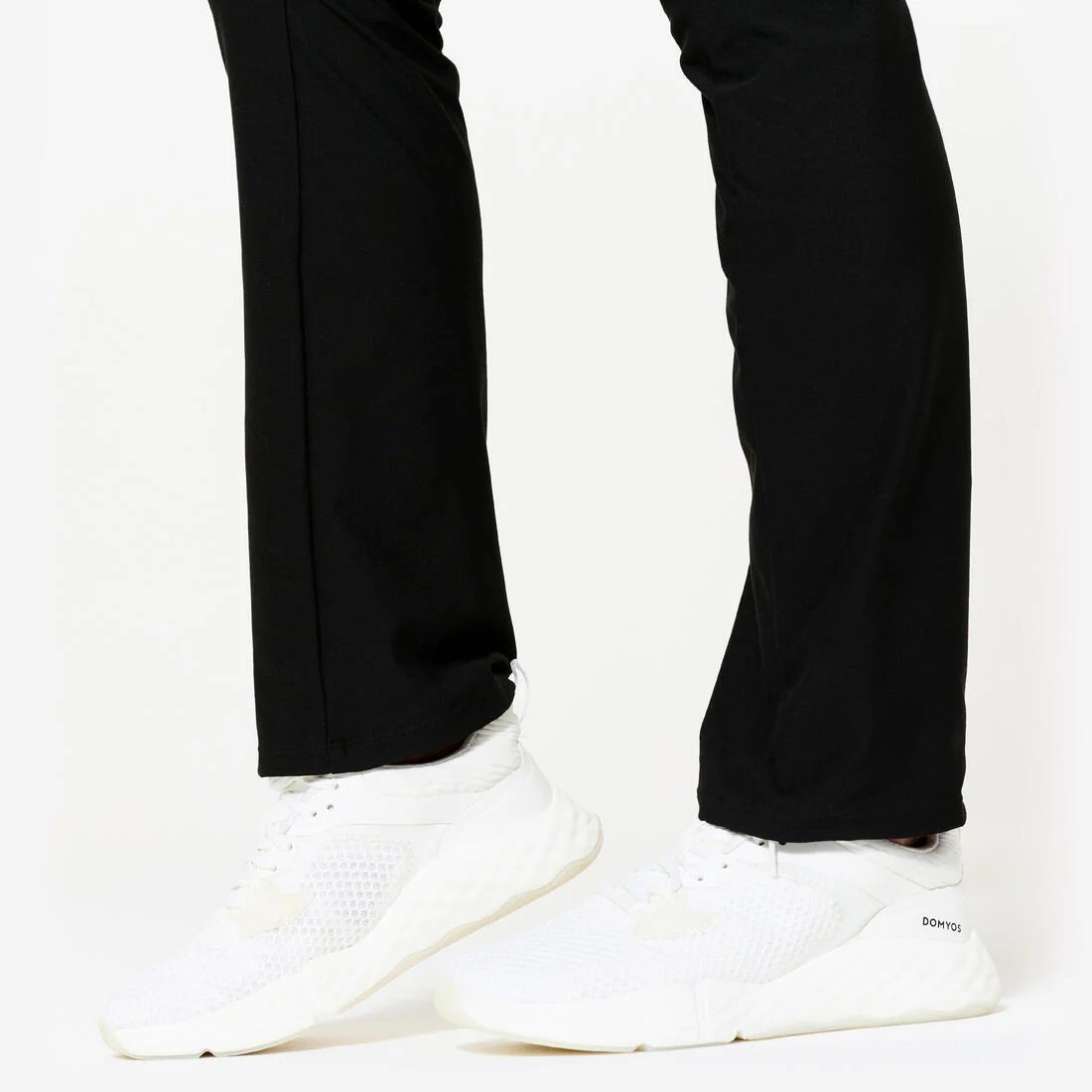 Leggings Fitness Mujer Negro Bajos Rectos - Image 6