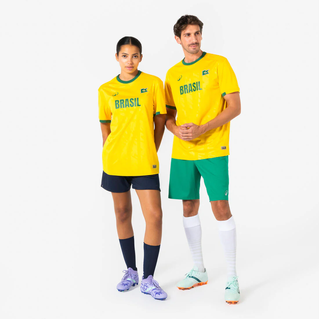 Camiseta de fútbol para aficionado Brasil adulto 2026