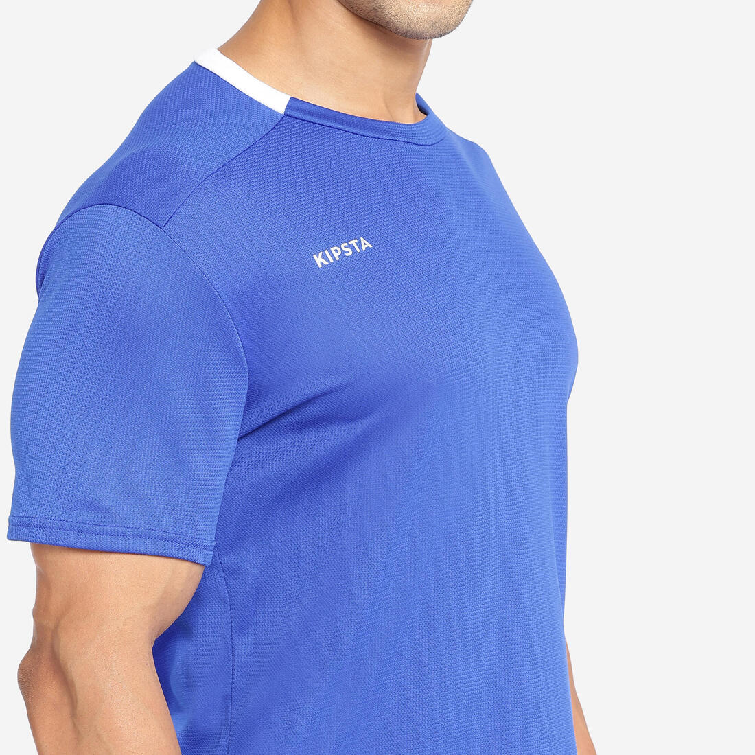 CAMISETA DE FÚTBOL ADULTOS ESSENTIEL AZUL - Image 3