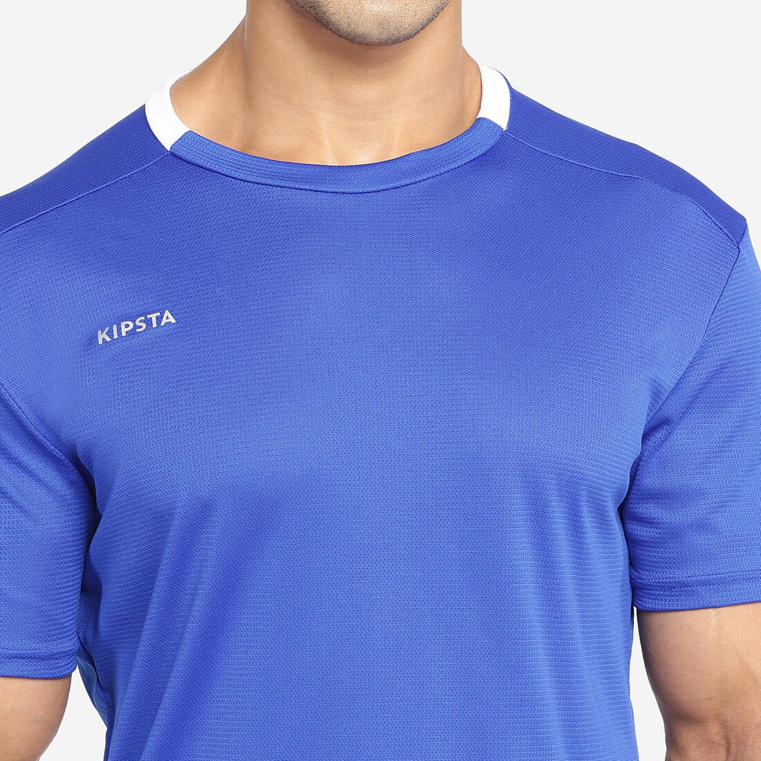 CAMISETA DE FÚTBOL ADULTOS ESSENTIEL AZUL - Image 7