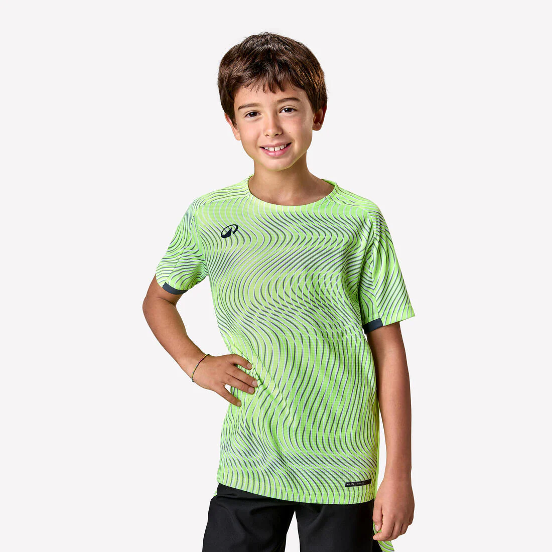 POLERA DE FÚTBOL NIÑO MANGA CORTA VIRALTO WAVE
