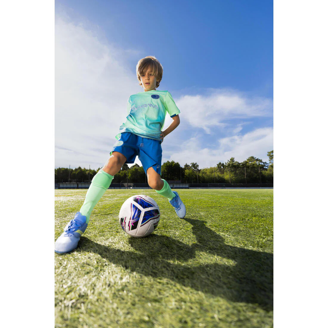 POLERA DE FÚTBOL NIÑO VIRALTO KIDS  MC ROARR RINOCERONTE RAYAS - Image 28