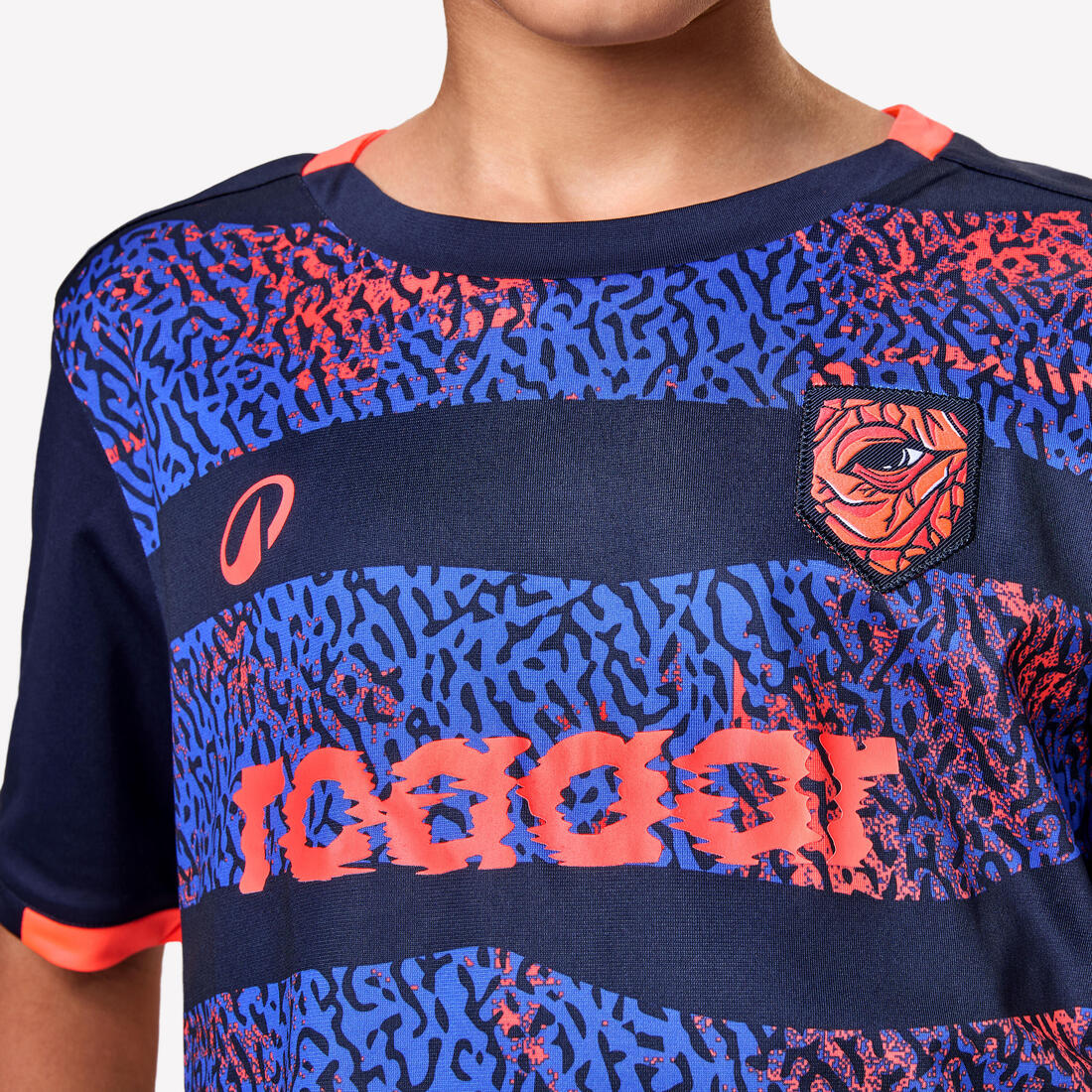 POLERA DE FÚTBOL NIÑO VIRALTO KIDS  MC ROARR RINOCERONTE RAYAS - Image 7