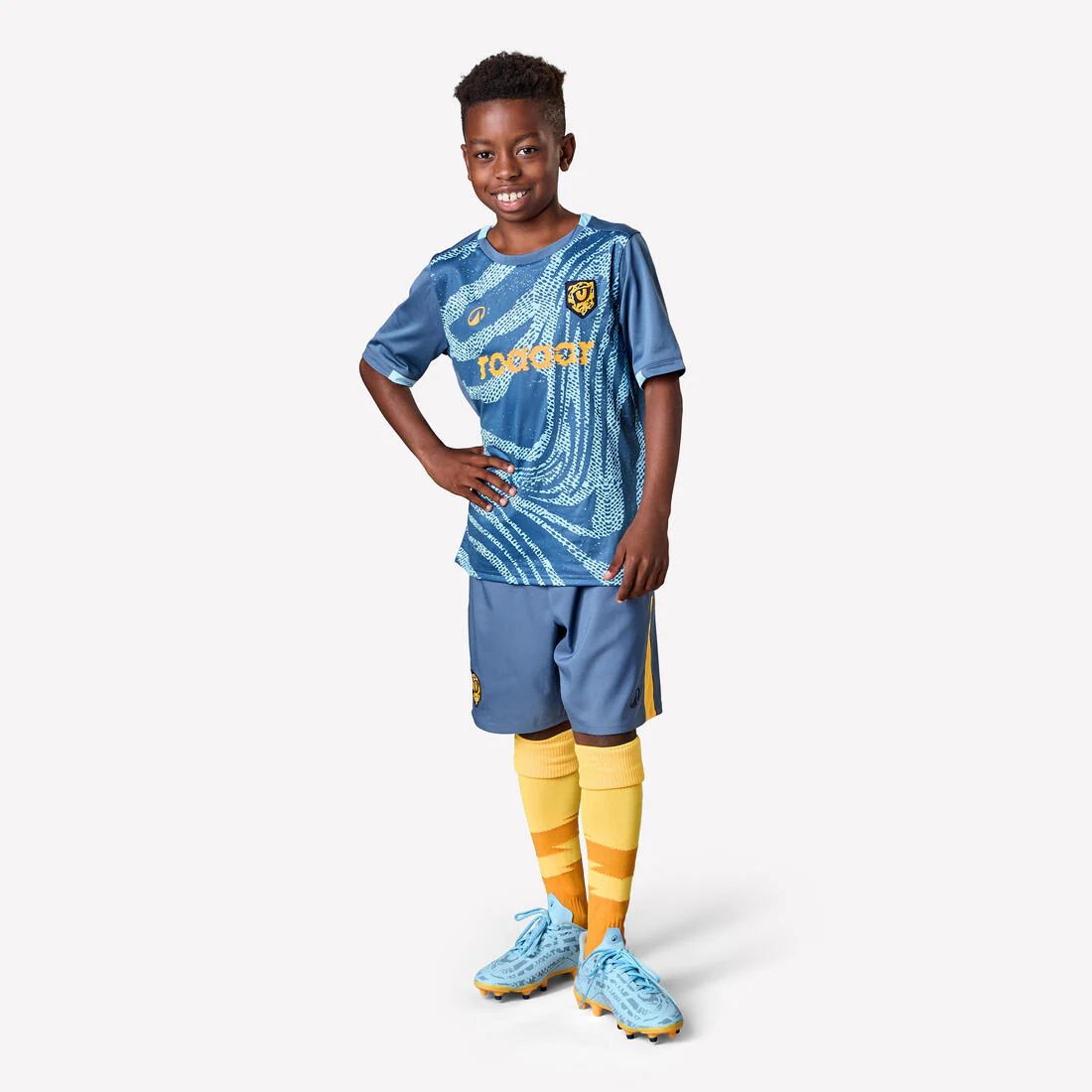 POLERA DE FÚTBOL NIÑO VIRALTO KIDS  MC ROARR RINOCERONTE RAYAS - Image 8