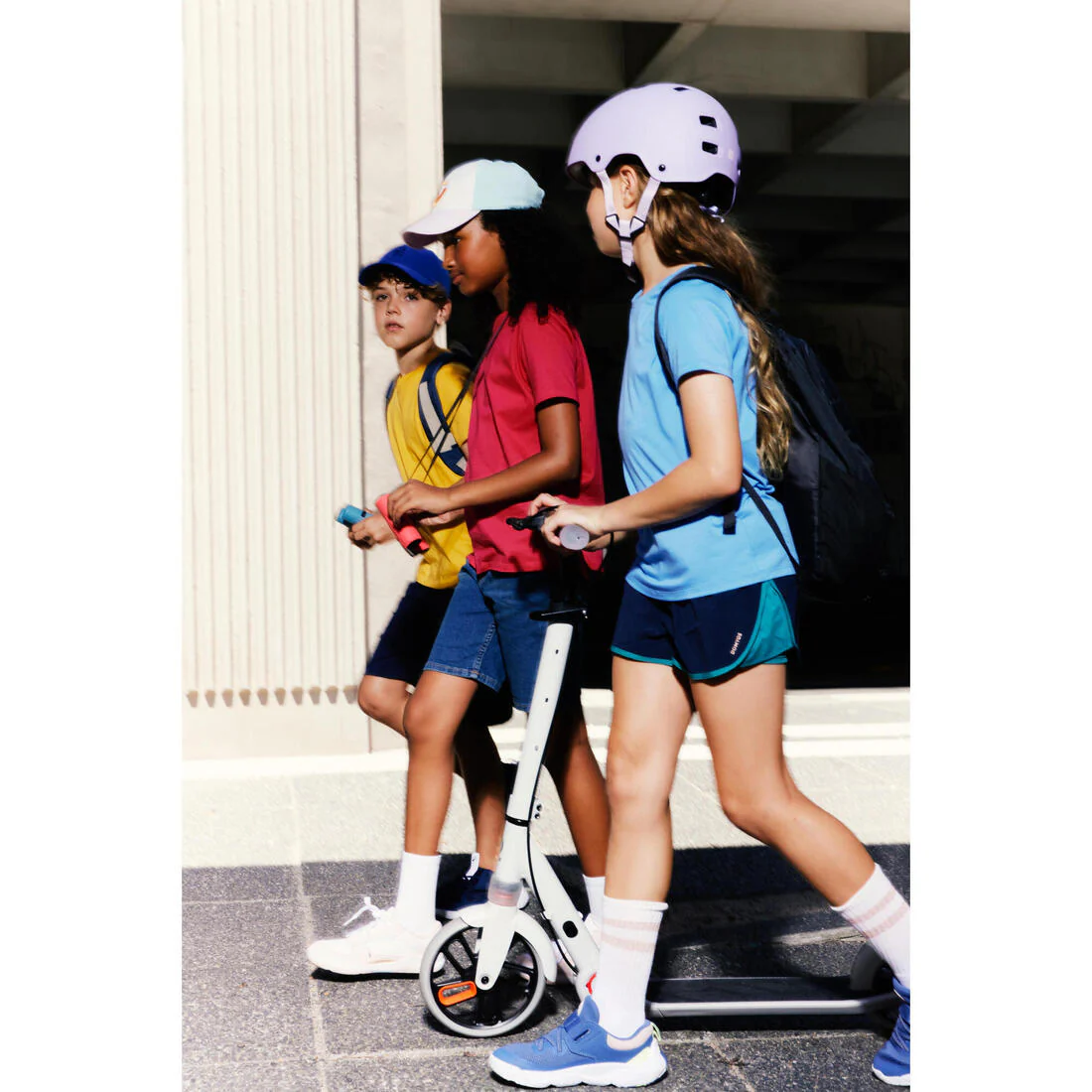 CASCO ROLLER SKATEBOARD SCOOTER MF540 NARANJO FLUORESCENTE - Image 22