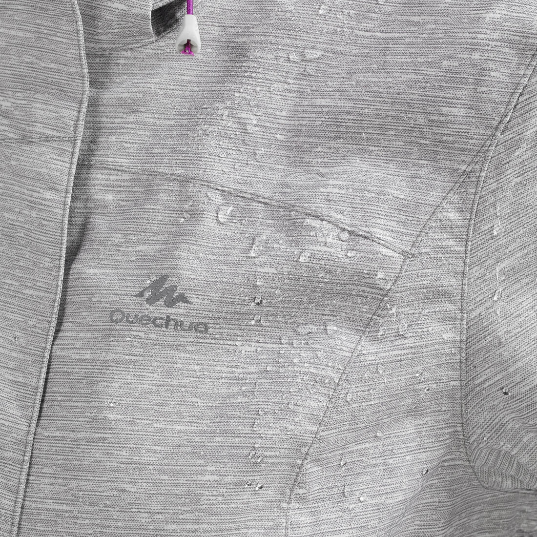 CHAQUETA DE SENDERISMO IMPERMEABLE MUJER MH100 - Image 3