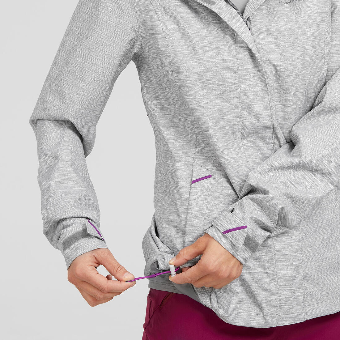 CHAQUETA DE SENDERISMO IMPERMEABLE MUJER MH100 - Image 4