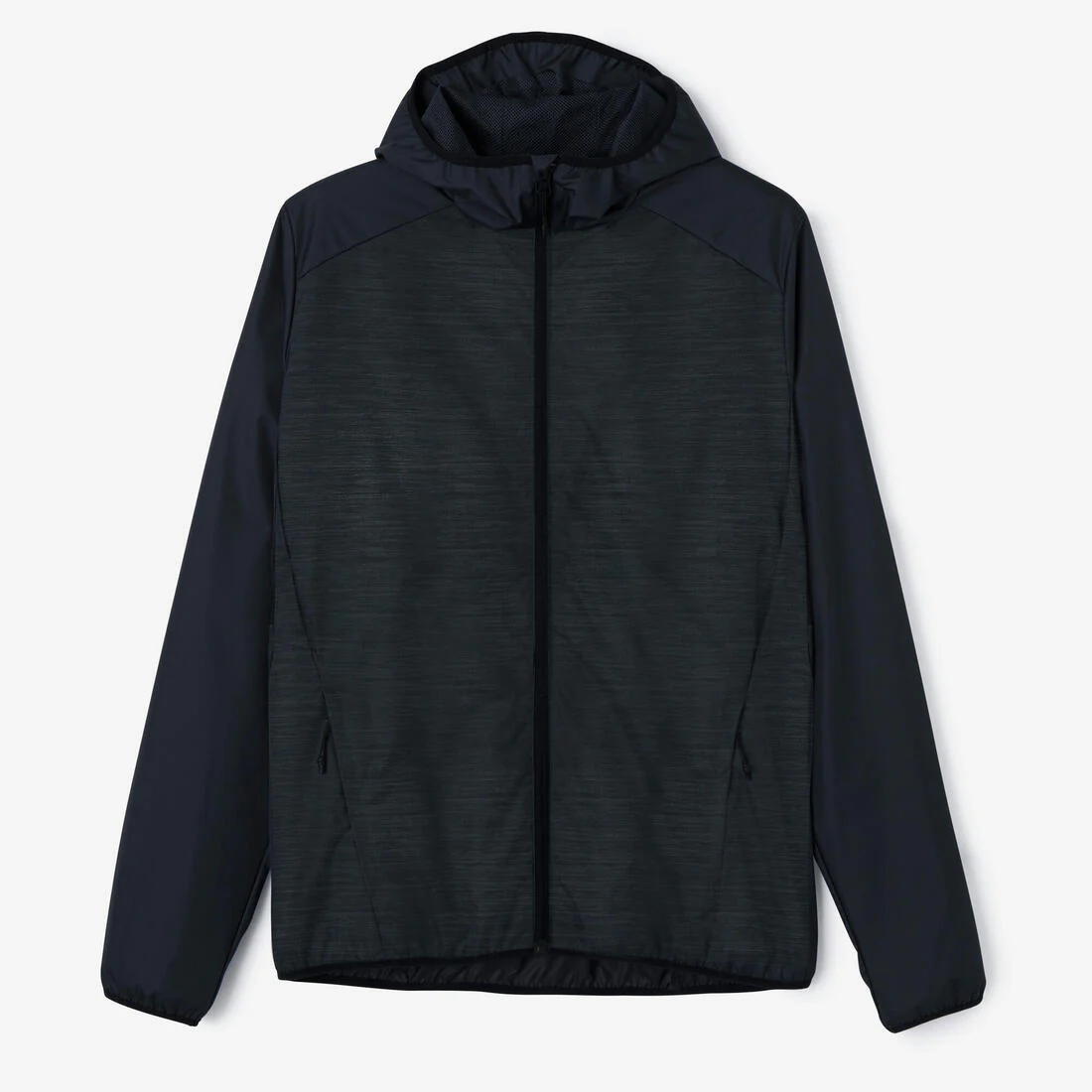 CHAQUETA IMPERMEABLE DE RUNNING HOMBRE KIPRUN RUN 100 NEGRO - Image 9