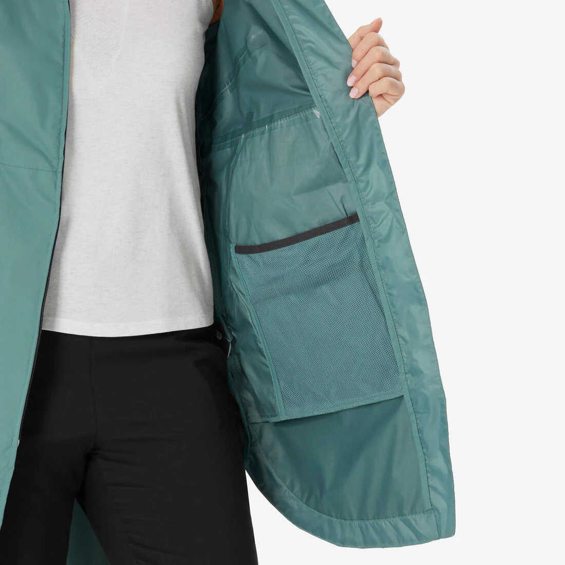 CHAQUETA IMPERMEABLE DE SENDERISMO MUJER - Image 26