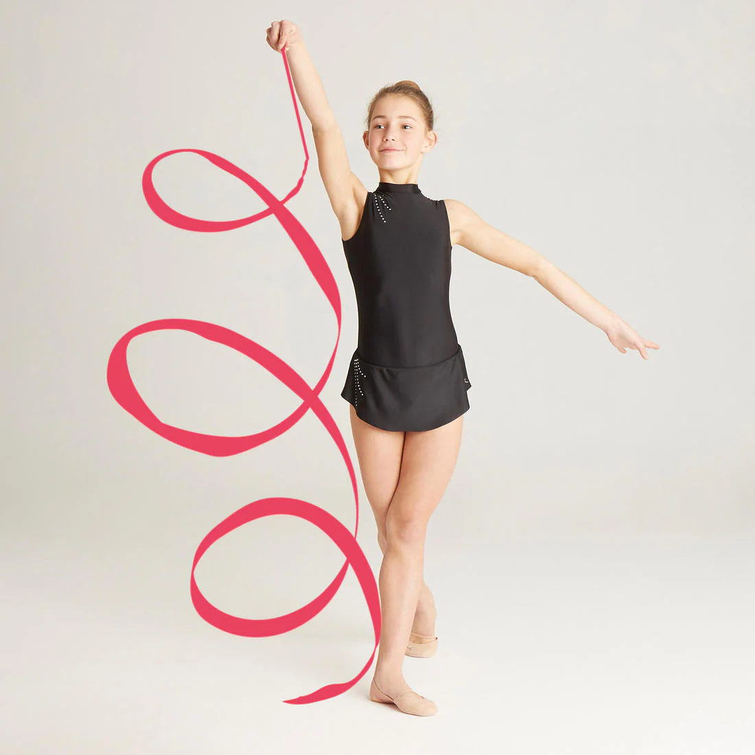 CINTA GIMNASIA RÍTMICA ROSADO 4 M - Image 2