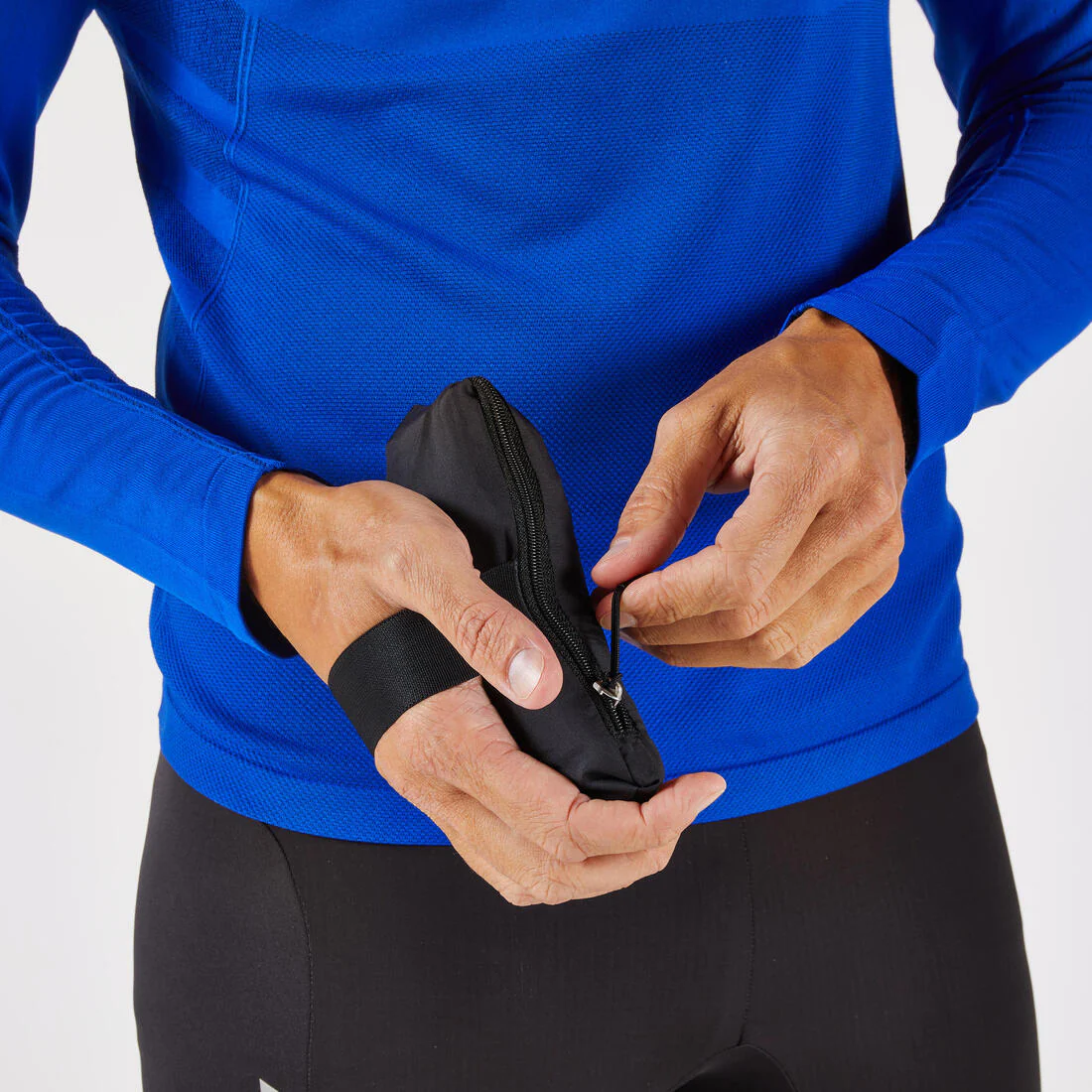 Chaleco cortaviento de running Hombre - KIPRUN Run 500 Negro - Image 7
