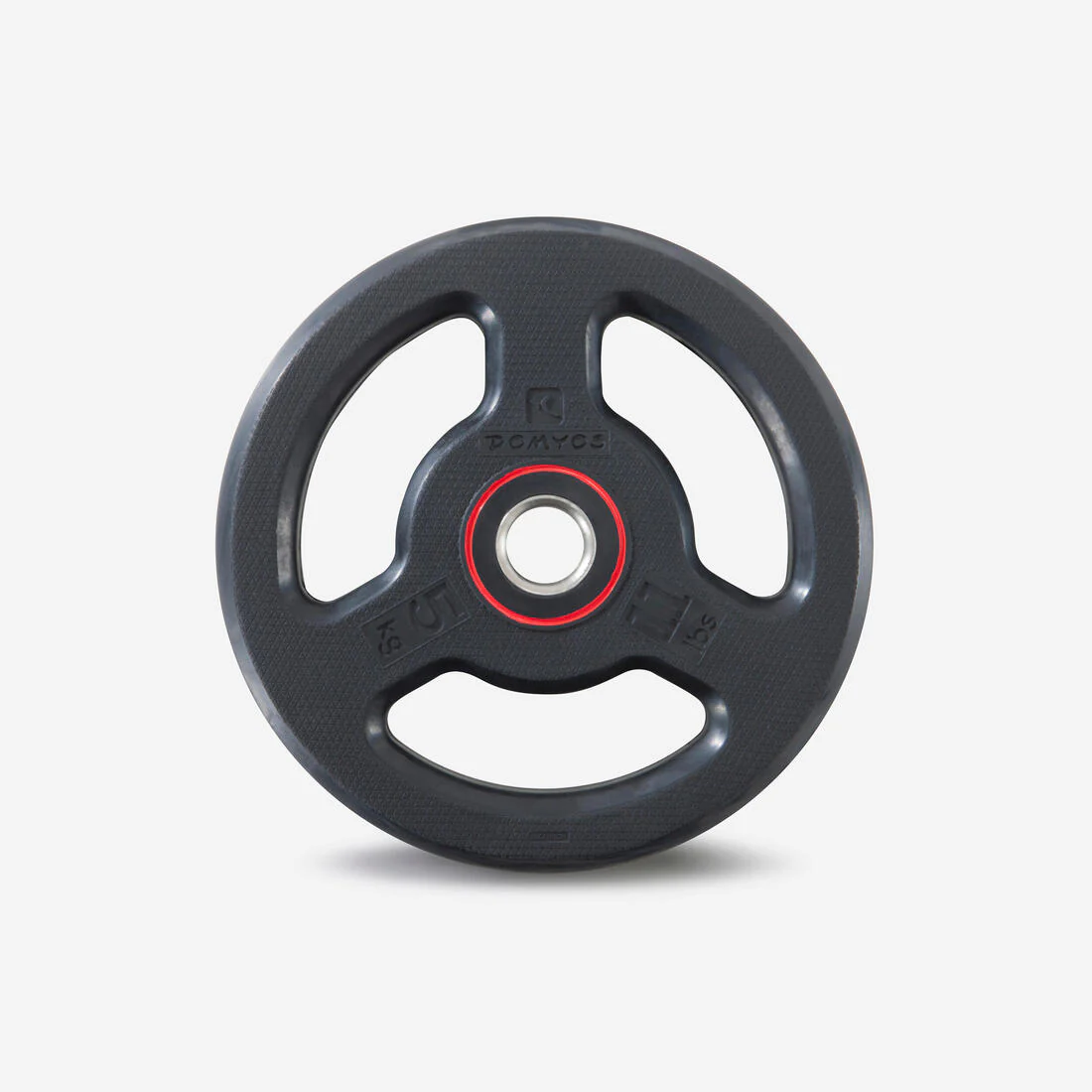 DISCO MUSCULACIÓN 28 MM ASAS HIERRO 5 KG