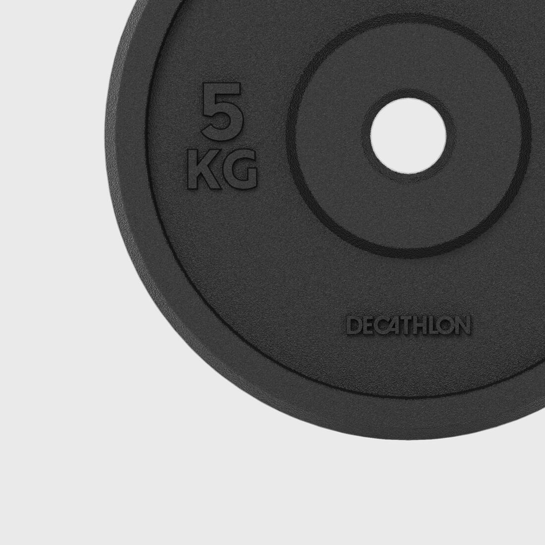 DISCO PARA PESAS 28 MM HIERRO RECICLADO 80% 5 KG - Image 5
