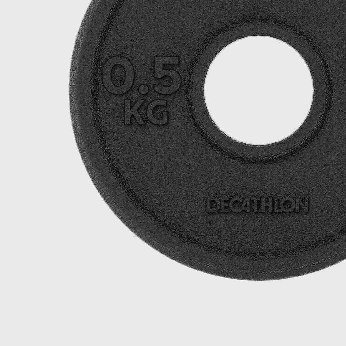 DISCO PESAS 28 MM HIERRO RECICLADO 80% 0,5 KG - Image 5