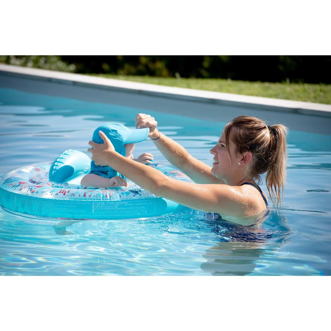 JOCKEY NATACIÓN BEBÉ AZUL ANTI-UV - Image 13