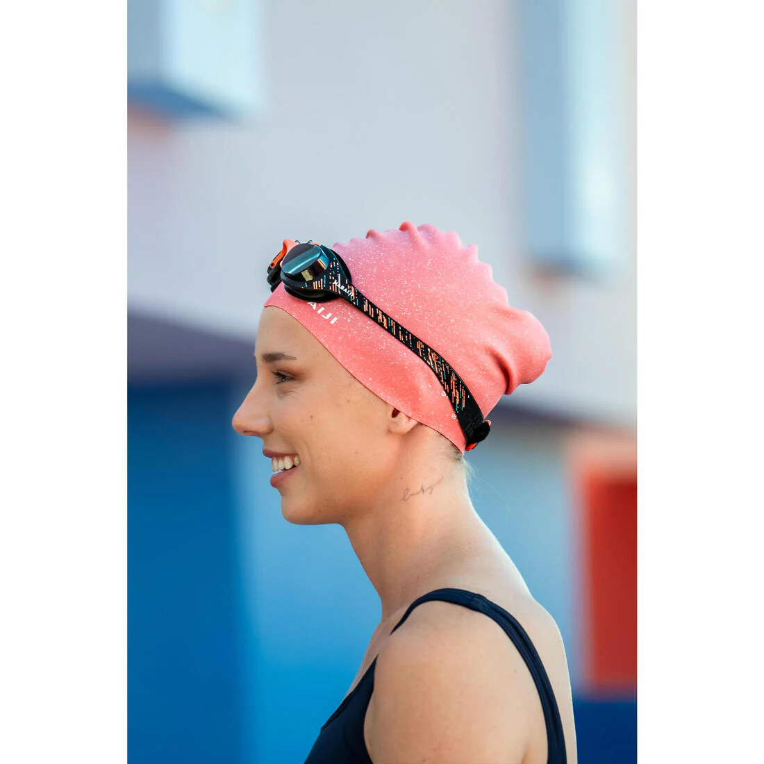 GORRO NATACIÓN SILICONA PELO LARGO TALLA ÚNICA - Image 7
