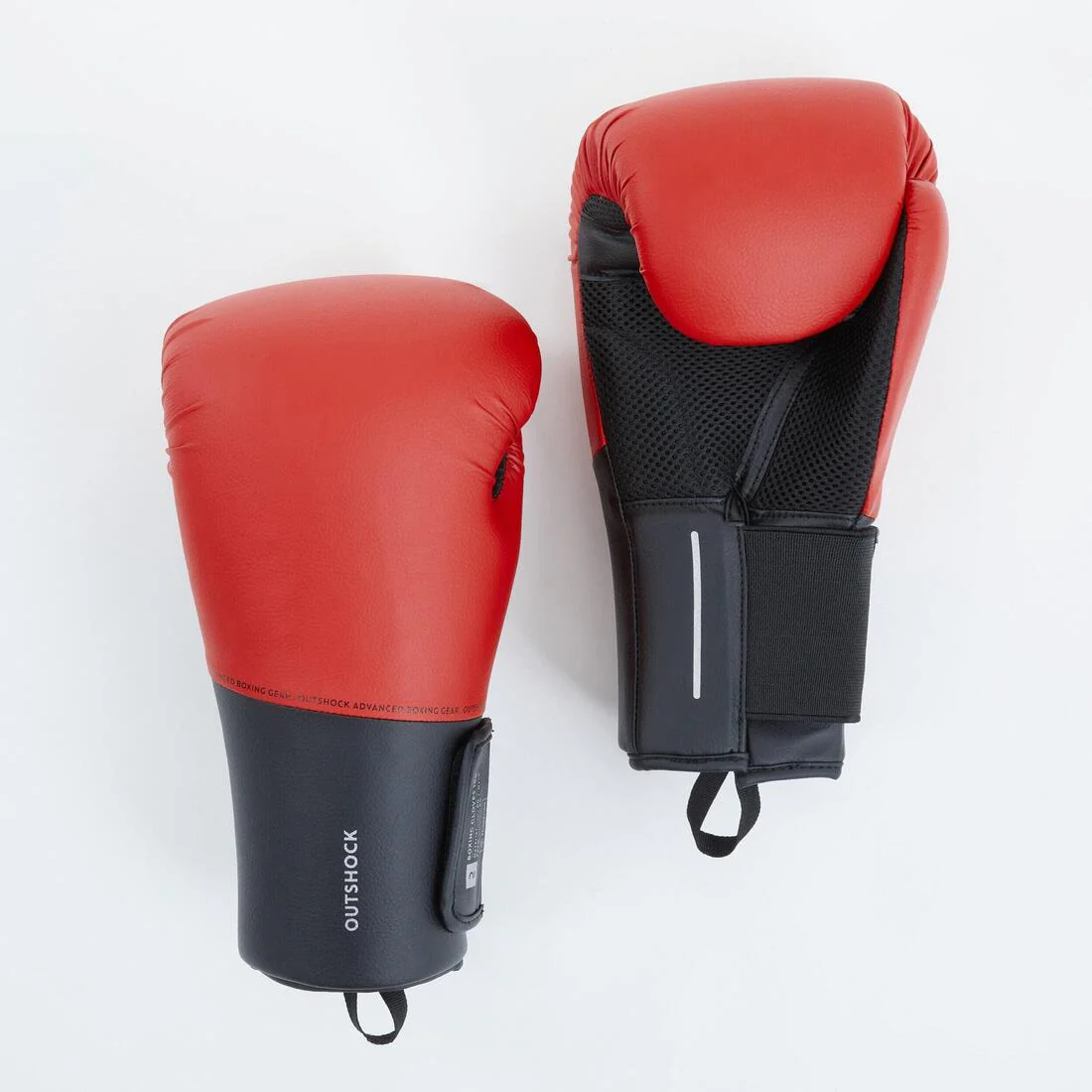 GUANTES BOXEO 100 ROJO
