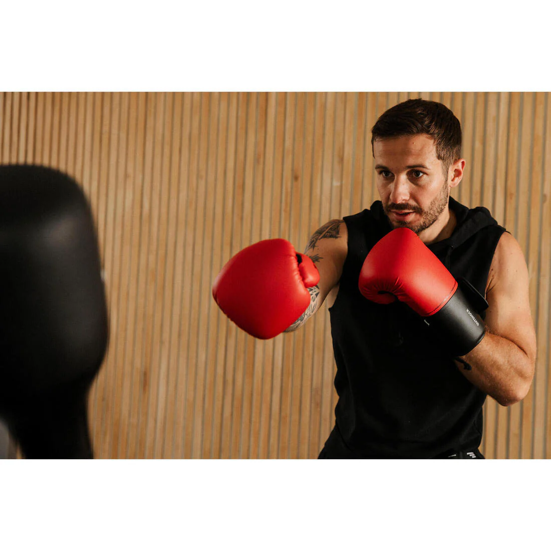GUANTES BOXEO 100 ROJO - Image 10