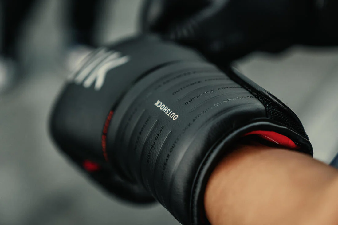 GUANTES DE BOXEO 500 NEGRO - Image 4