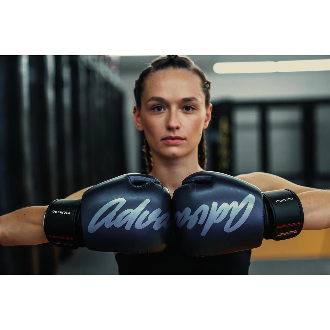 GUANTES KICK-BOXING/MUAY-THAI AZUL - Image 4