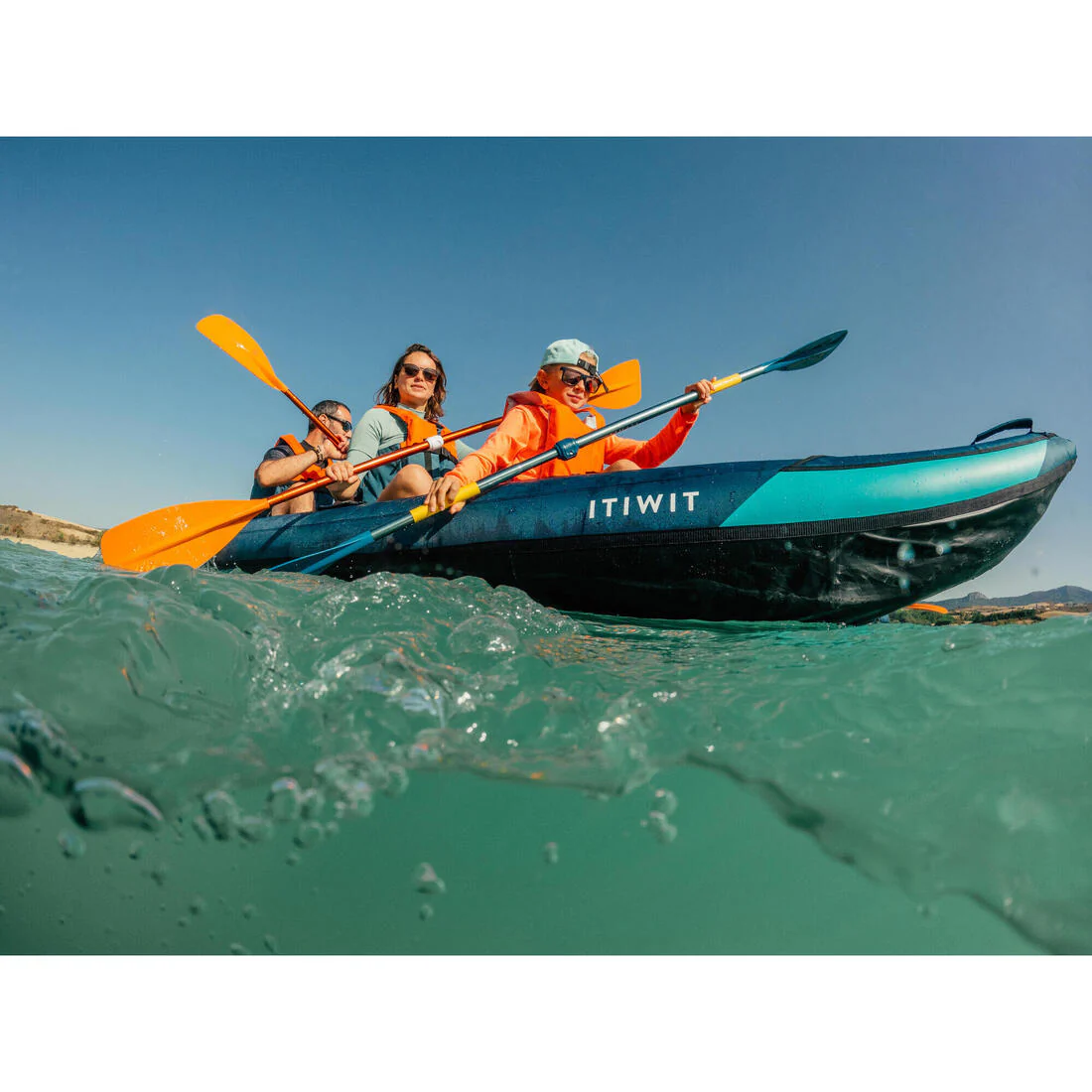 KAYAK INFLABLE TRAVESÍA 2/3 PERSONAS - Image 2