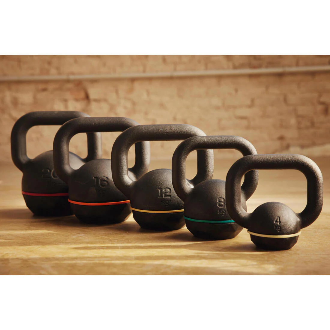 KETTLEBELL HIERRO + BASE GOMA 12 KG - Image 5