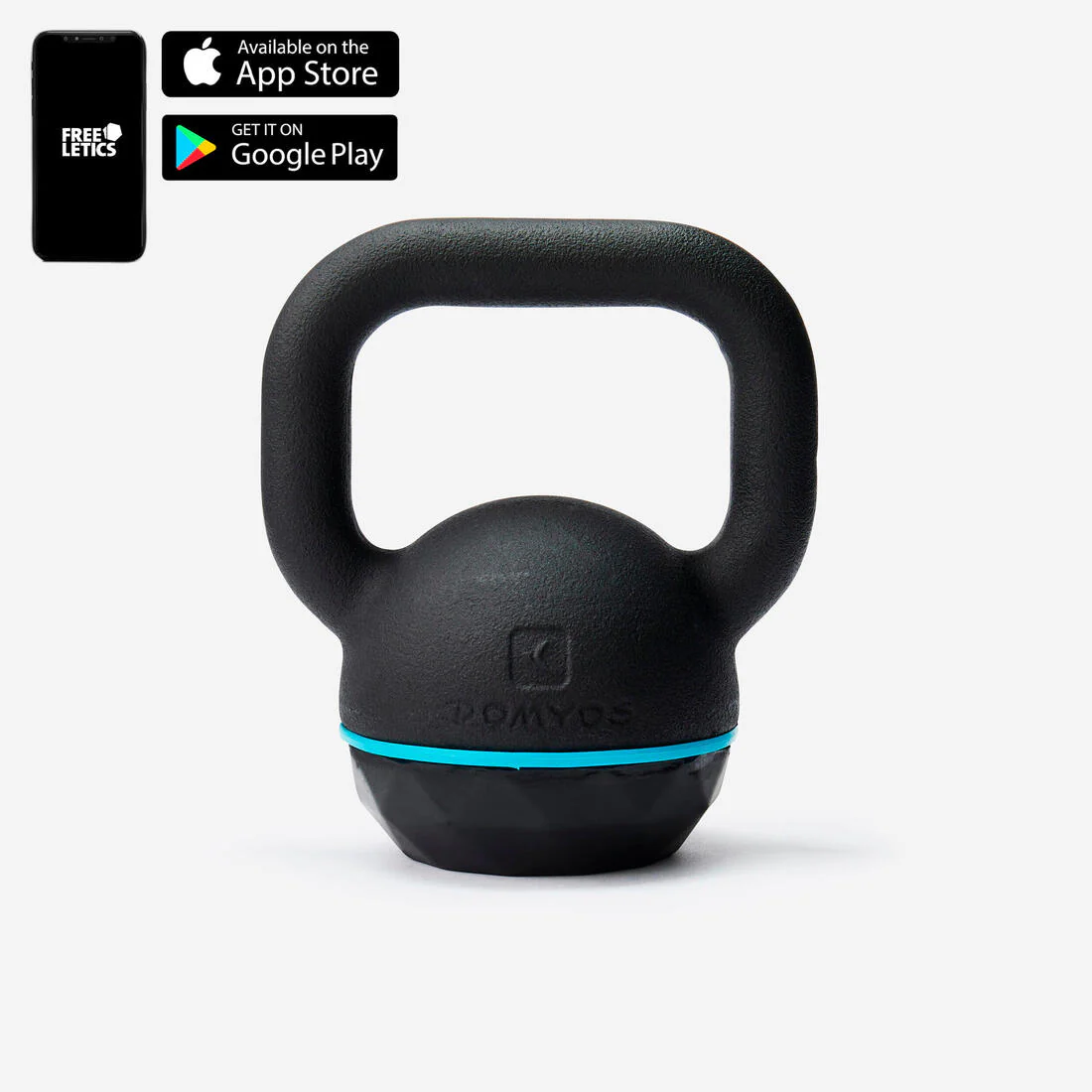 KETTLEBELL HIERRO + BASE GOMA 8 KG - Image 2