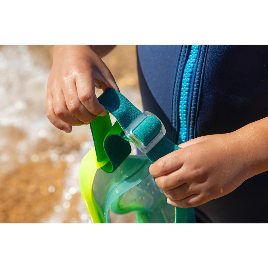 KIT BUCEO NIÑOS MÁSCARA + TUBO SNORKEL 100 - Image 11