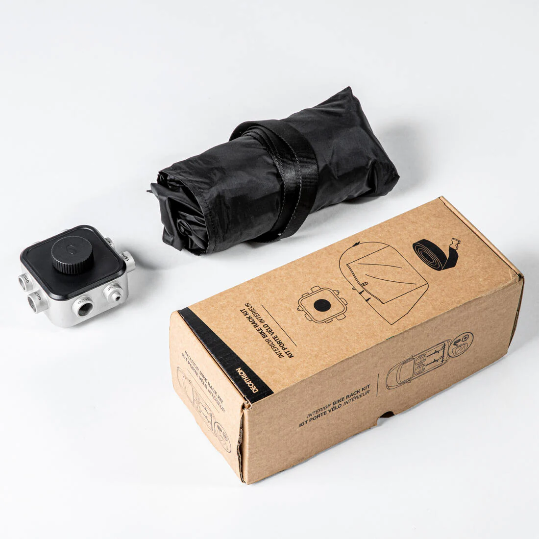 KIT PORTABICICLETAS INTERIOR VEHÍCULO