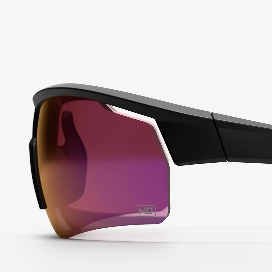 LENTES DE CICLISMO PERF 100 HD ADULTO NEGRO ALTA DEFINICIÓN CATEGORÍA 3 - Image 3