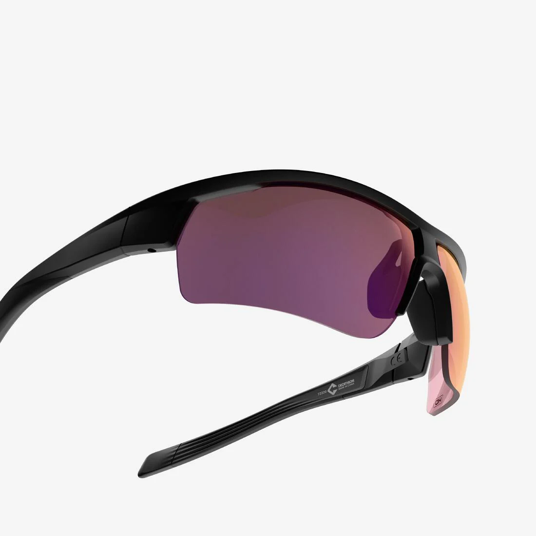 LENTES DE CICLISMO PERF 100 HD ADULTO NEGRO ALTA DEFINICIÓN CATEGORÍA 3 - Image 5