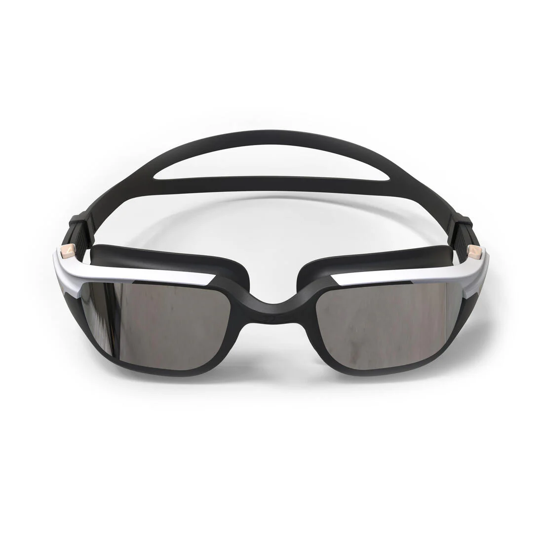 LENTES NATACIÓN SPIRIT NEGRO BEIGE BLANCO CRISTALES ESPEJO TALLA GRANDE - Image 3