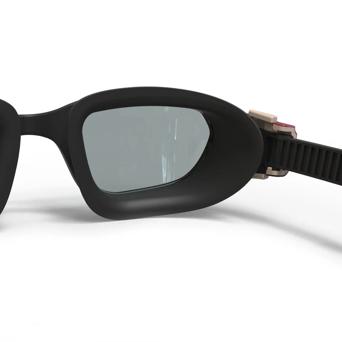 LENTES NATACIÓN SPIRIT NEGRO ROJO CRISTALES AHUMADOS TALLA GRANDE - Image 8