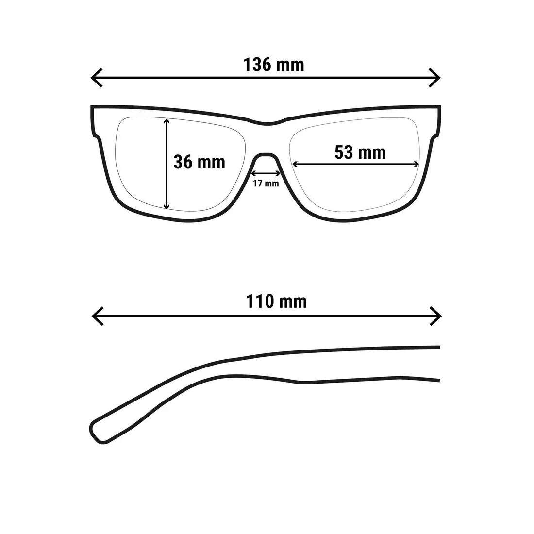 LENTES DE SOL SENDERISMO NIÑOS MHT550 CATEGORÍA 4 - Image 9